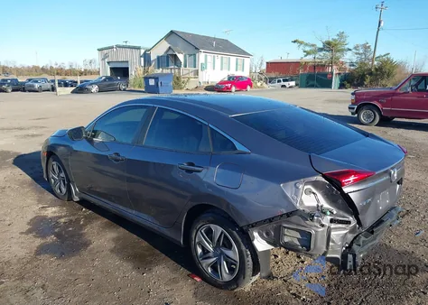 2020 Honda Civic Lx z USA, uszkodzony, nr VIN 19XFC2F66LE001402